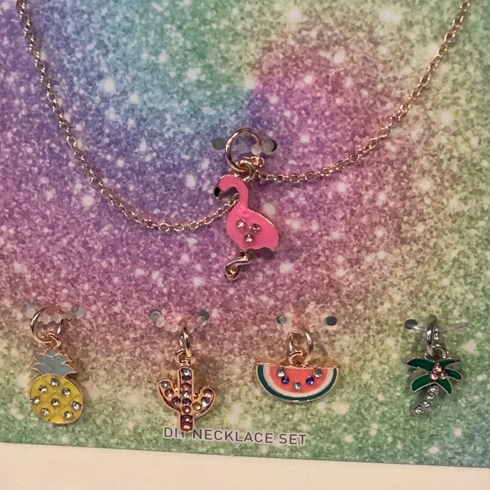 CAPELLI OF NY (C) Kids Multi-Charm Pendant Necklac